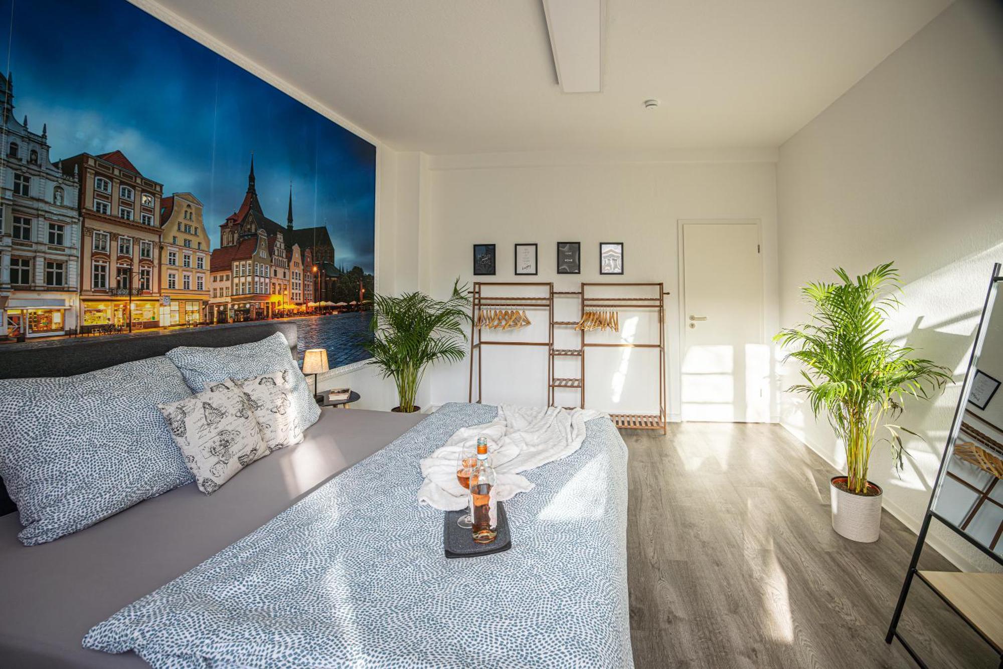 Luxus City Apartment Sauna Balkon Kueche Zentral
