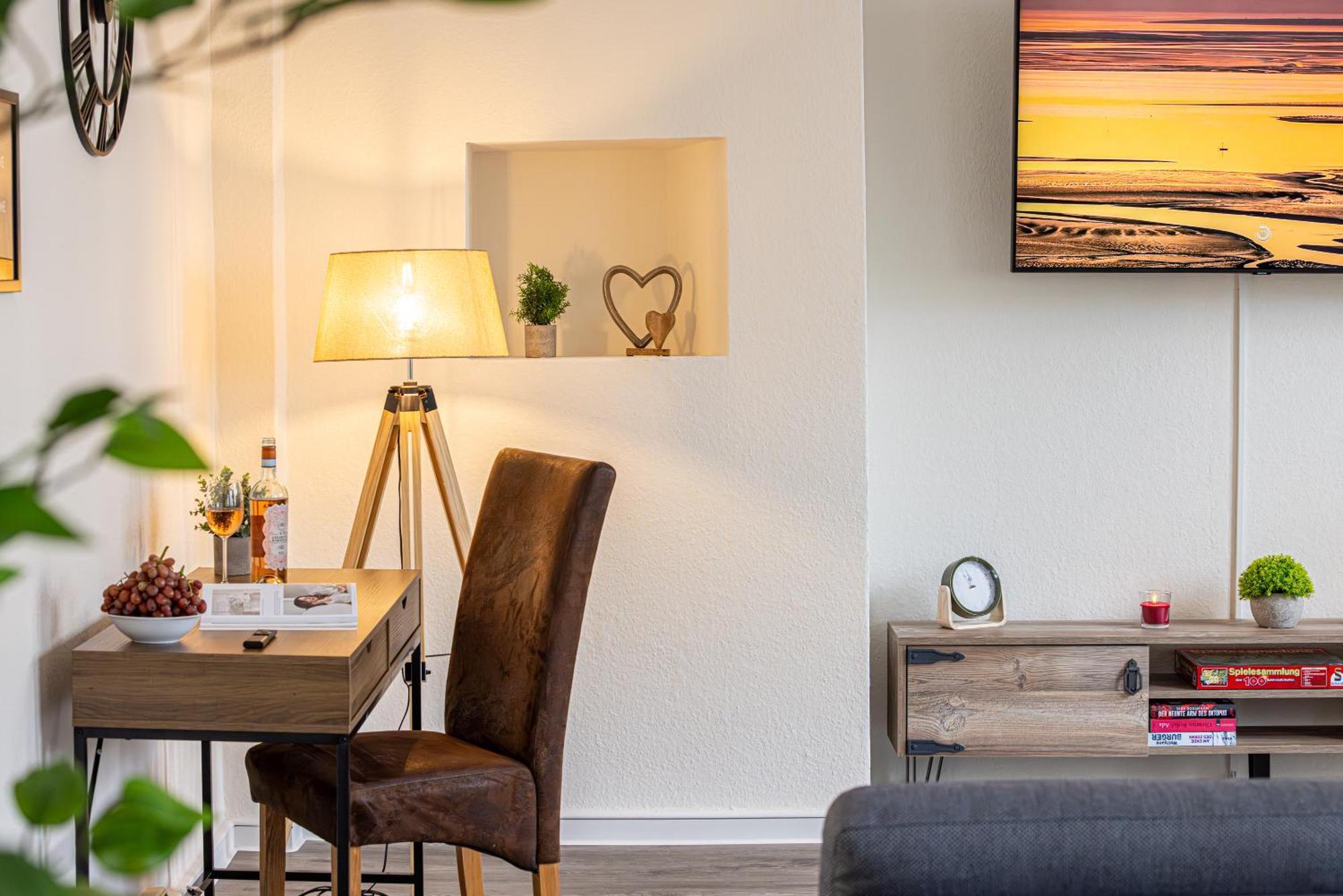 Appartement Luxus City Apartment Sauna Balkon Kueche Zentral *